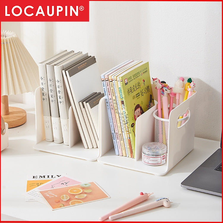 Locaupin office File Stationery Storage cosmetics with Drawer Cosmetic Storage Mini Bookshelf