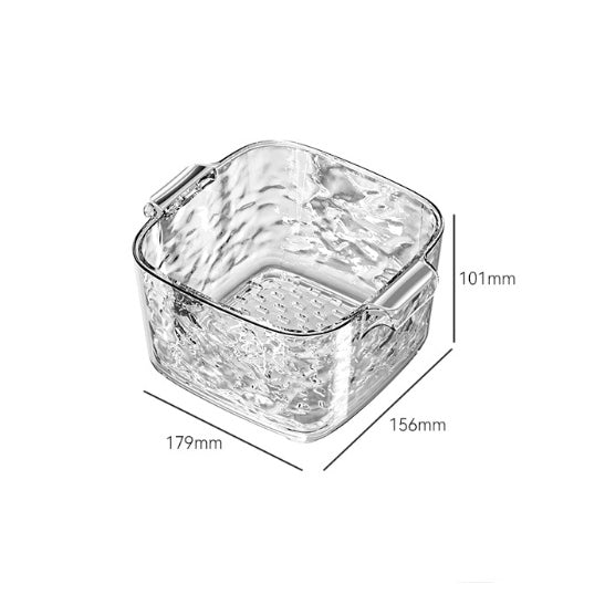 Locaupin Washing Baskets Stackable Set,Basket Used for Soak,BPA FREE Wash, Drain Vegetables and Fruit Colanders