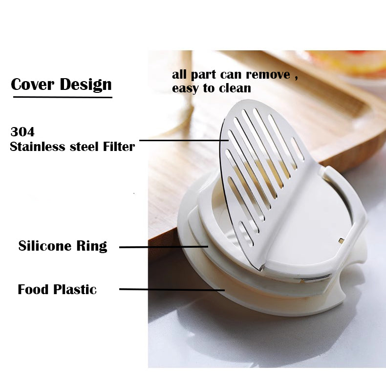 Locaupin 1800mL Borosilicate Glass Bottle Pitcher Glass with Filter,Flower Tea,Microwave Safe High Temperature Tea Cup