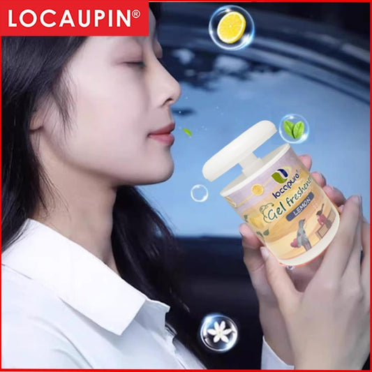 Locaupin Gel air Fresheners Fragrance Scented Gel Can For Car Toilet Office Bathroom Refresh Your Home