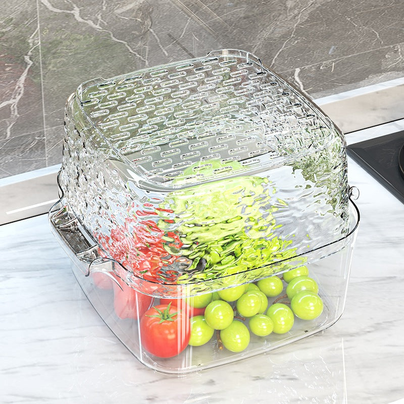 Locaupin Washing Baskets Stackable Set,Basket Used for Soak,BPA FREE Wash, Drain Vegetables and Fruit Colanders