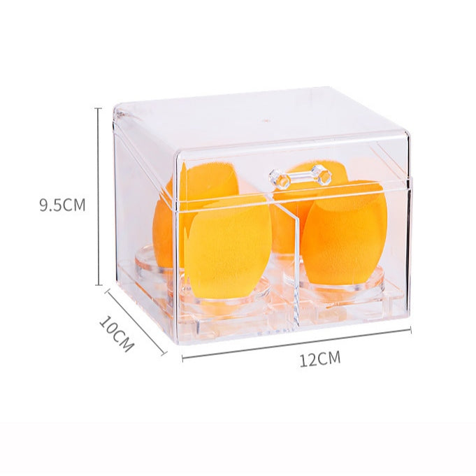 Locaupin Mini Shape Storage Box Jewelry Organizer Pill Case Container Small Modular Storage Case