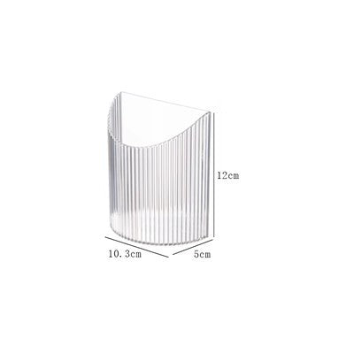Locaupin Shelf Small Bookcase, Desktop Book Organizers and Mini Bookshelf for Home Office, CD, Book & Magazine Rack