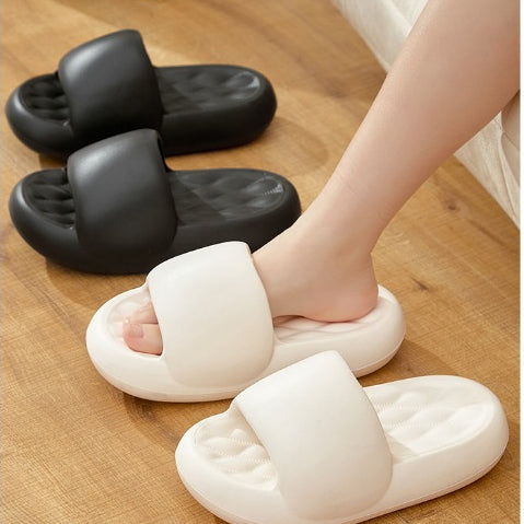 Locaupin Pillow Slippers,Extremely Soft Lightweight Sandals, Bathroom Shower Slippers, Massage Pillow Slides, Shoes