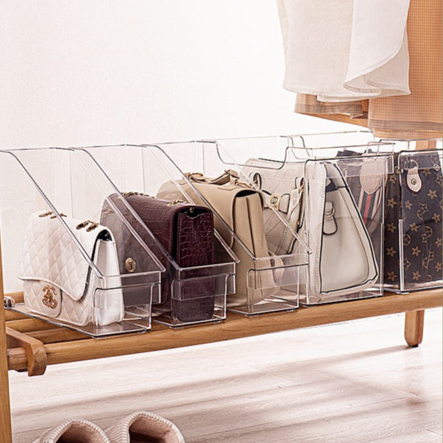 Locaupin Wardrobe Handbag Organizers Purse Organizer Storage Plastic Organizers Snack Storage