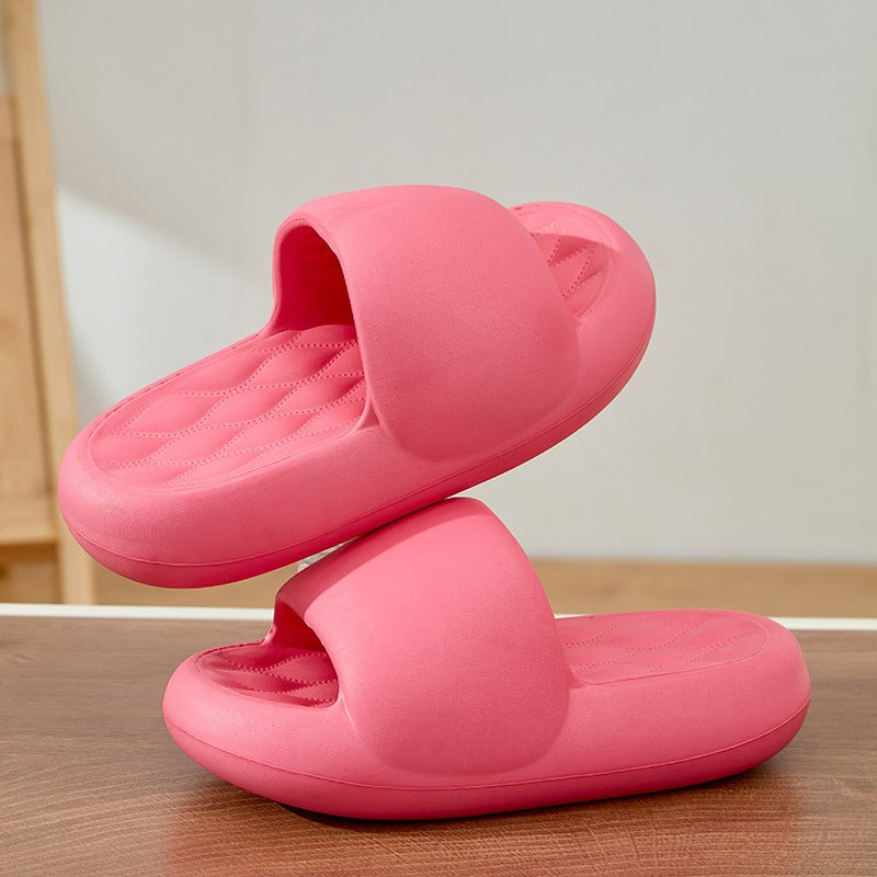 Locaupin Pillow Slippers,Extremely Soft Lightweight Sandals, Bathroom Shower Slippers, Massage Pillow Slides, Shoes