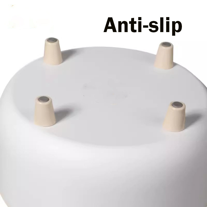 Locaupin Mini Desktop Trash Can, Countertop Tiny Trash Can with Lid for Desk, Plastic For Office and Coffee Bar