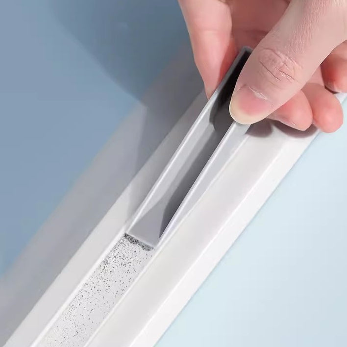 Locaupin Window Cleaning Brush Groove Cleaning Brush 3in1 Window Sliding Door Track Cleaner Tile Lines Shutter Car Vents