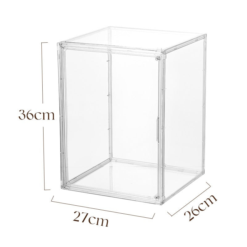 Locaupin Clear Plastic Storage Display Case, Organizer for Handbag, Model ,Wallet, Book, Toys Organization and Display