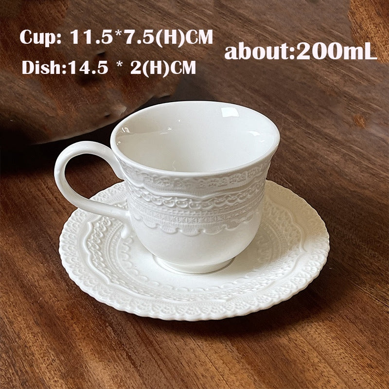 Locaupin Pure White Ceramic Dinnerware, Round Serving Bowls, Tableware for Steak, Salad Pasta Bowls Dinner Sets