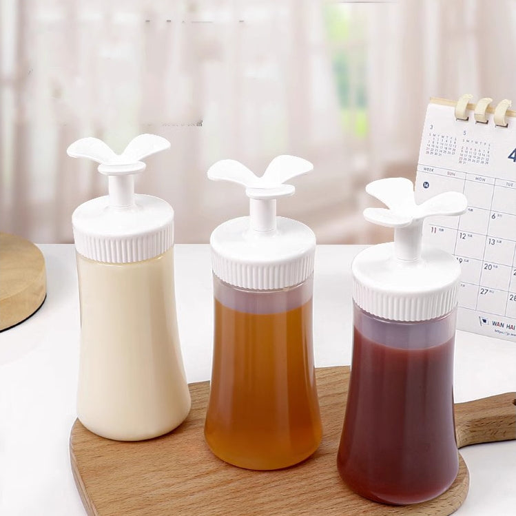 Locaupin Inverted Plastic Squeeze Bottles Refillable Dispenser Condiment Squeeze Bottle Dispenser Bottles