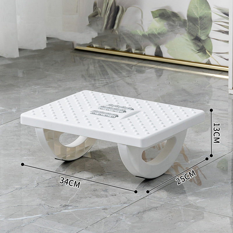 Locaupin Foot Rest for Under Desk,with Massage Surface,Ergonomic Tilted Foot Stool for Desk at Work for Home Office