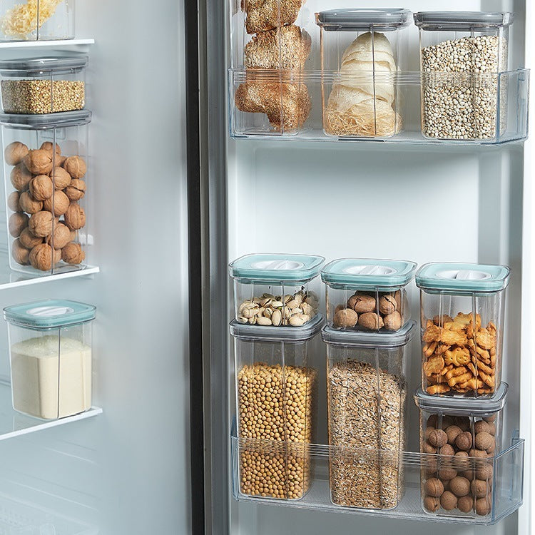 Locaupin Airtight Food Storage Container Clear Pet Kitchen and Pantry Organization Containers Food Dispensers