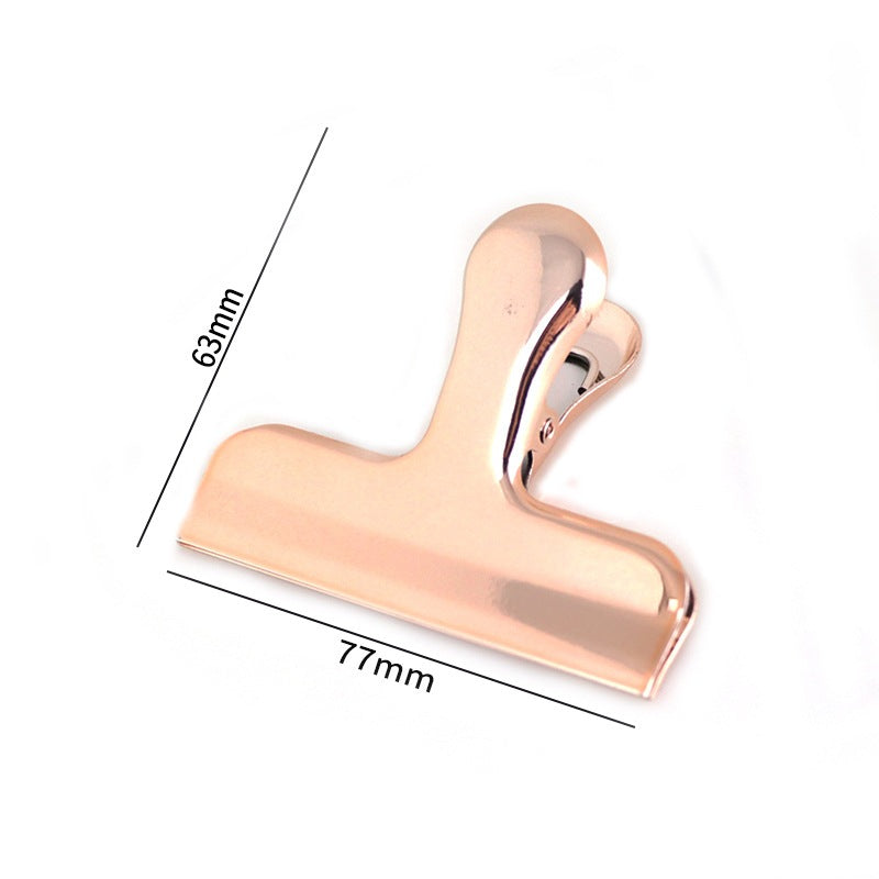 Locaupin 2pcs Bag Clips for Food Food Storage Sealing Clips Chip Bag Clips, Plastic Cap Sealer Clip keep Fresh