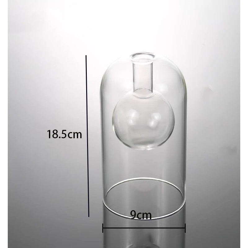 Locaupin Empty Glass Fragrance Reed Diffuser Bottles,for Essential Oil, with 3pcs Sticks,Minimalist Decor