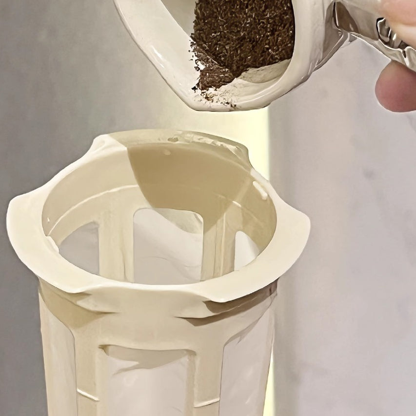 Locaupin BPA Free Large Iced Tea Maker Pitcher Iced Tea Pitcher with Mesh Filter Hot Tea Maker Coffee Maker