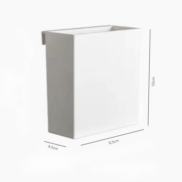 Locaupin Plastic Vertical File Folder Storage Organizer Bin,Hold Notebooks,Binders,Envelopes,Magazines for Home Office