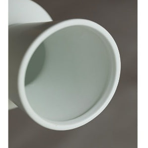 Locaupin White Ceramic Vase Modern Home Decor,Matte Pampas Flower Vases,Farmhouse Decor Living Room Decor