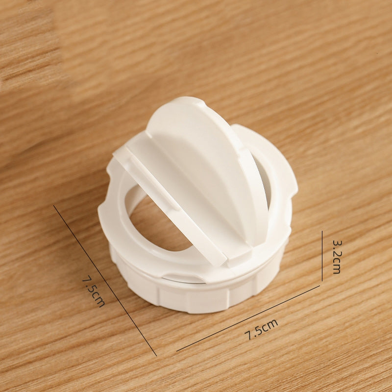 Locaupin 2pcs Bag Clips for Food Food Storage Sealing Clips Chip Bag Clips, Plastic Cap Sealer Clip keep Fresh