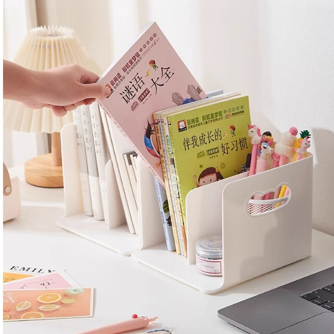 Locaupin office File Stationery Storage cosmetics with Drawer Cosmetic Storage Mini Bookshelf