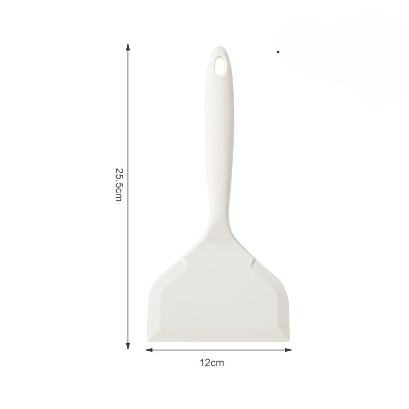 Locaupin Silicone Tamagoyaki Spatula,Wide Silicone Pancake Spatula Nonstick Heat-Resistant Pancake Shovel for Egg, Steak