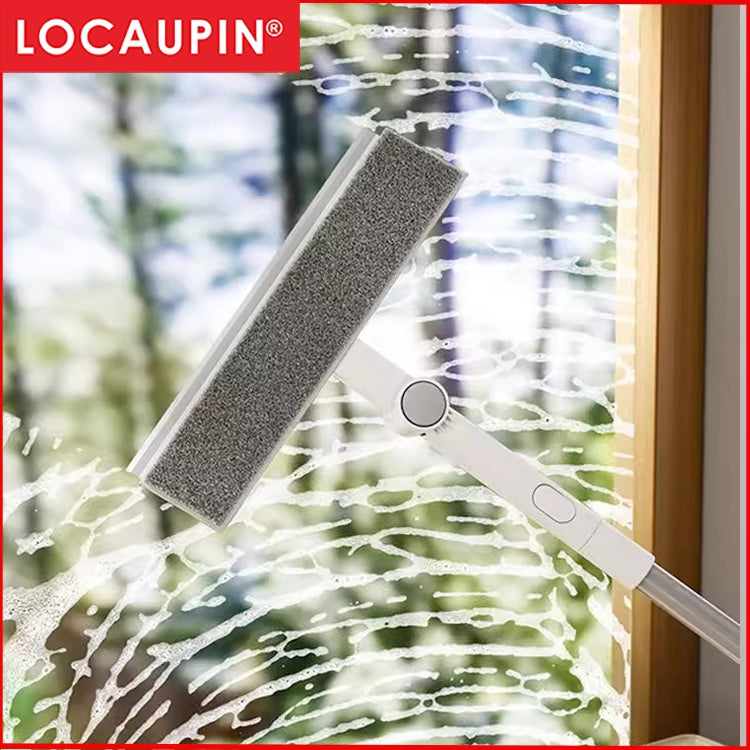 Locaupin Long Handle Swivel Head Tub & Tile Scrub Brush with Shower Brush Good for Clean Brush Bathroom and Kitchen