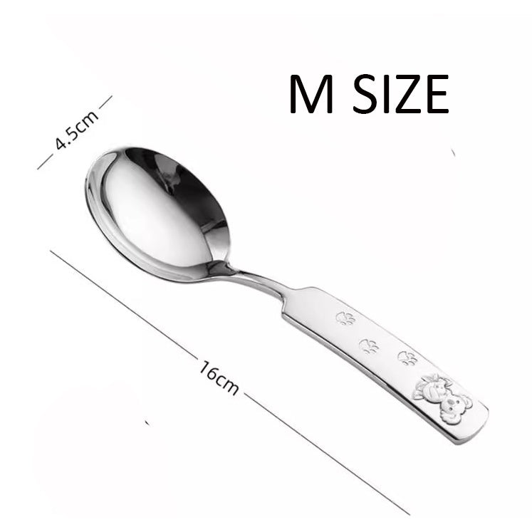 Locaupin 304 Stainless Steel Round Soup Spoons, Stainless Steel Premium Spoons,Dishwasher Safe