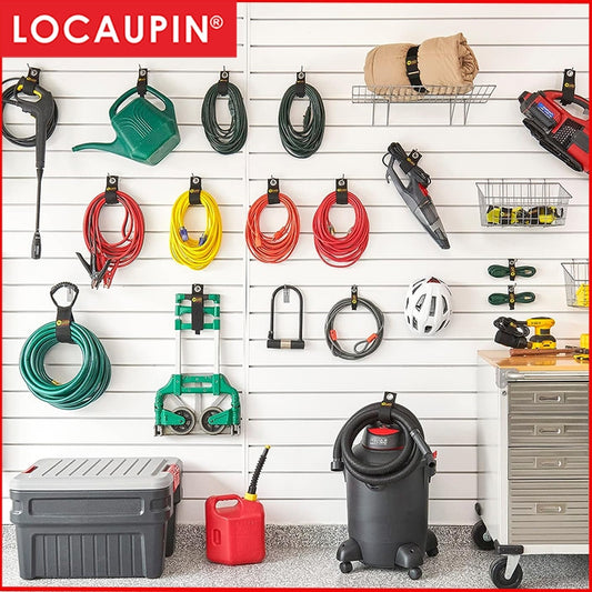 Locaupin Extension Cord Holder Heavy Duty Organization Storage Straps Cable Keeper Wire Holder Rope Strap Hose Hanger