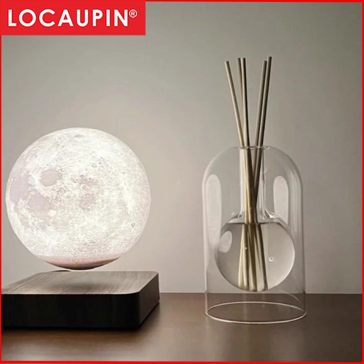 Locaupin Empty Glass Fragrance Reed Diffuser Bottles,for Essential Oil, with 3pcs Sticks,Minimalist Decor
