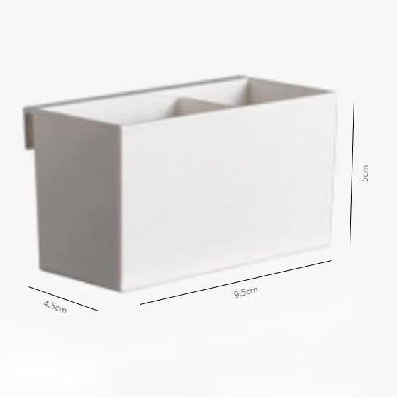 Locaupin Plastic Vertical File Folder Storage Organizer Bin,Hold Notebooks,Binders,Envelopes,Magazines for Home Office