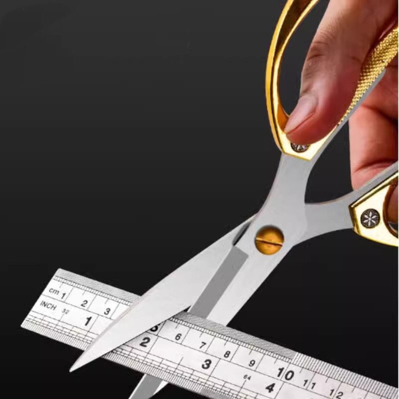 Locaupin Shears Scissors Heavy Duty for Kitchen Use Cutting Chicken Bones Poultry Made of Stainless Steel