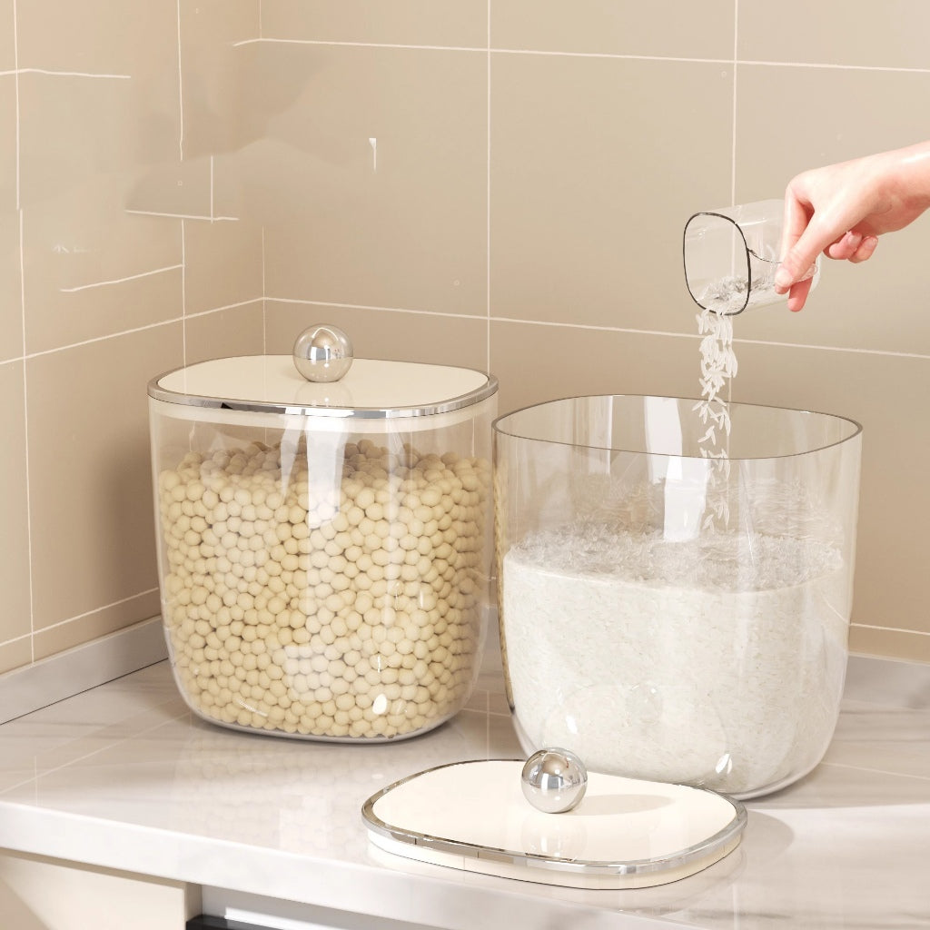 Locaupin Laundry Pod Container with Lid 4 Capacity for Laundry Room Organization Laundry Detergent Dispenser Storage Box