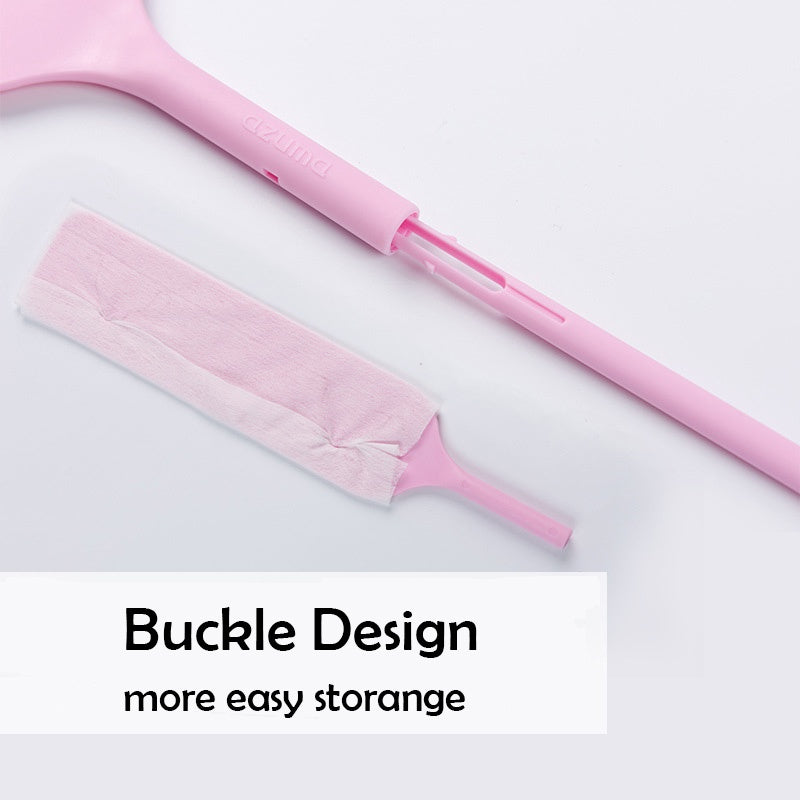 Locaupin Cleaning Duster Disposable non-woven Fabric Bendable Gap Brush for High Ceiling Furniture