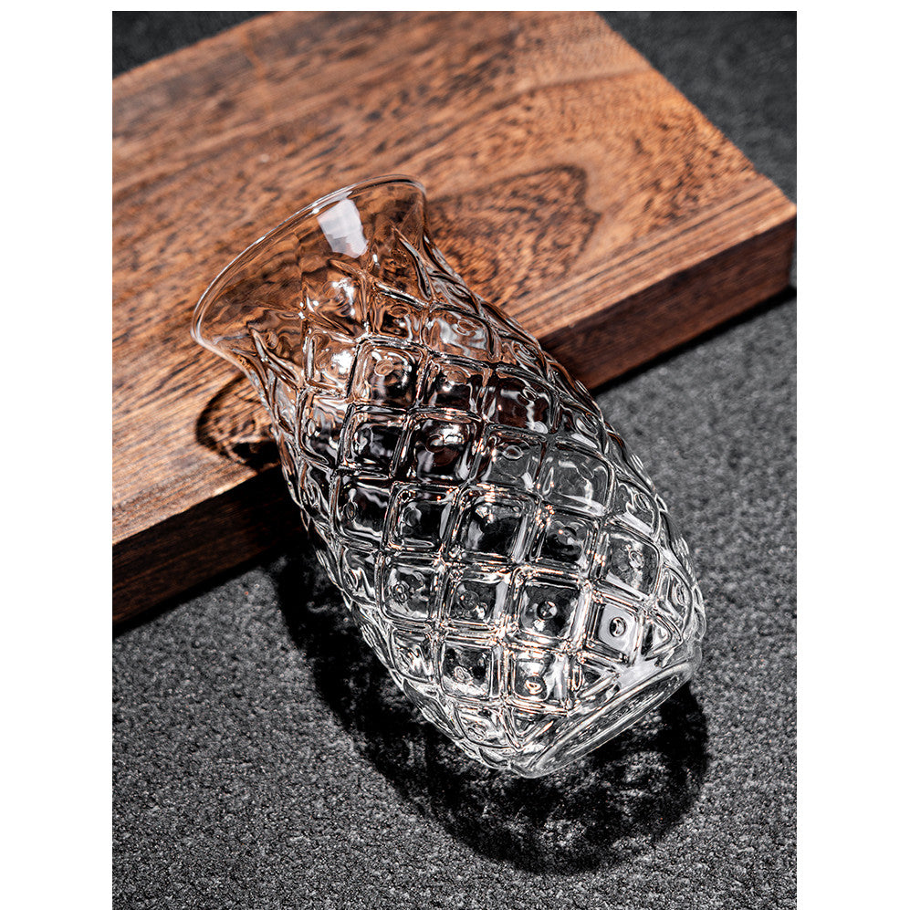 Locaupin Heat Resistant Healthy Glass Cups, Water Glass,Coffee Cups,Flower Tea Glass, Microwave Safe Glass Tea Cups