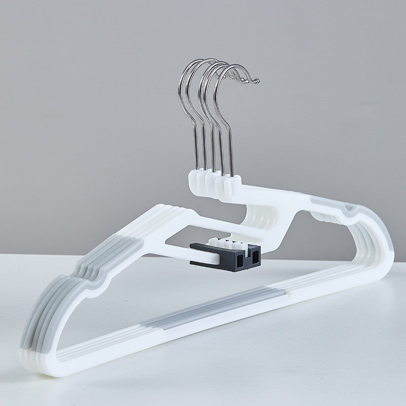 LOCAUPIN Plastic Dry Wet Clothes Hangers Non-slip Wrinkle free Home Power Clothes Drying Racks