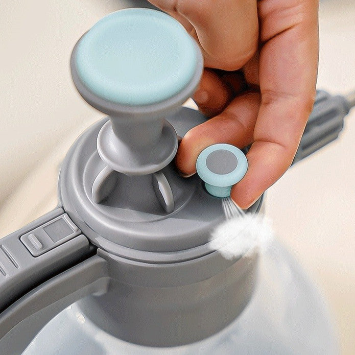 Locaupin 1.8L Hand Pressure Garden Sprayer, Air Pressure Plastic Spray Bottle for Plant Flower, Pump Pressure Sprayer