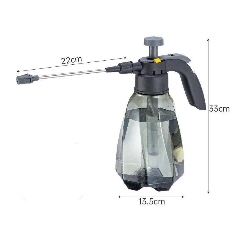 Locaupin 1.8L Hand Pressure Garden Sprayer, Air Pressure Plastic Spray Bottle for Plant Flower, Pump Pressure Sprayer