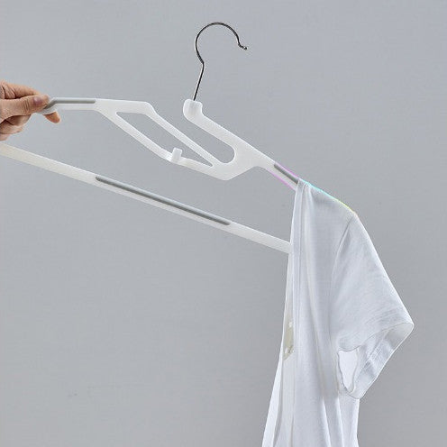 LOCAUPIN Plastic Dry Wet Clothes Hangers Non-slip Wrinkle free Home Power Clothes Drying Racks