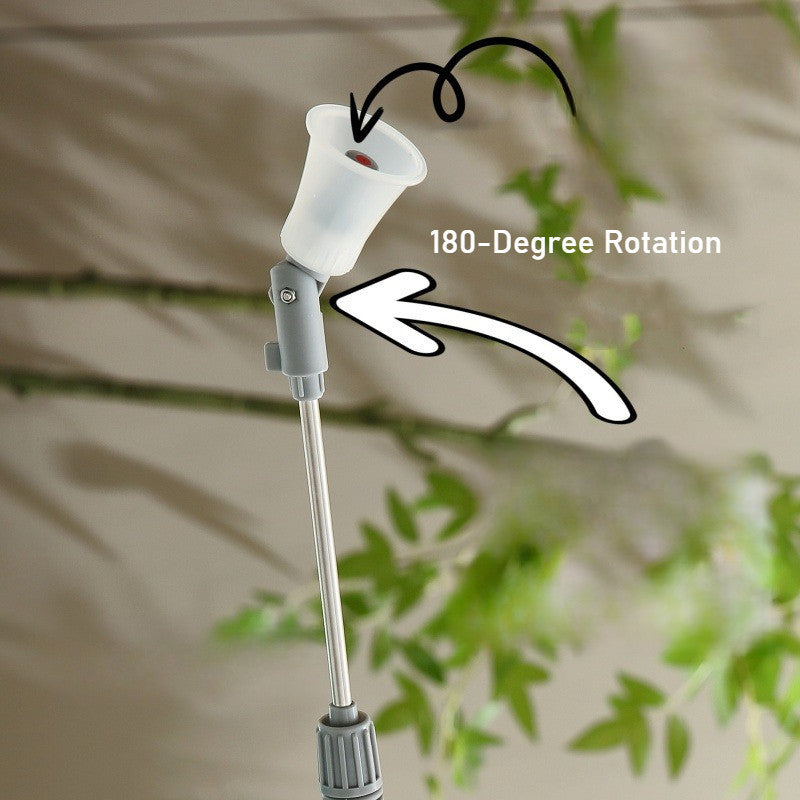 Locaupin 1.8L Hand Pressure Garden Sprayer, Air Pressure Plastic Spray Bottle for Plant Flower, Pump Pressure Sprayer