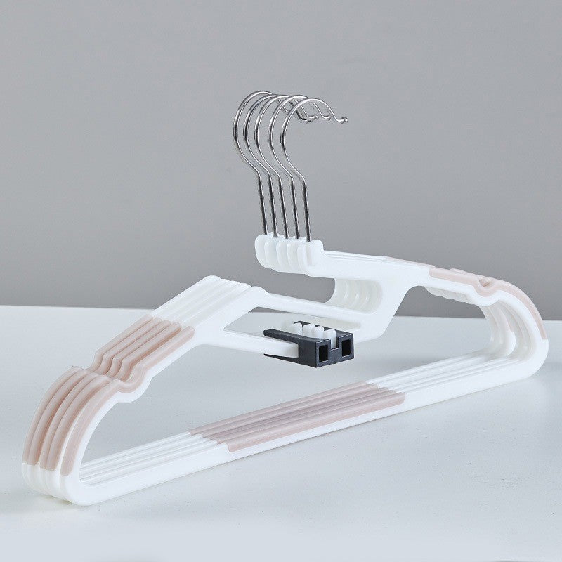 LOCAUPIN Plastic Dry Wet Clothes Hangers Non-slip Wrinkle free Home Power Clothes Drying Racks