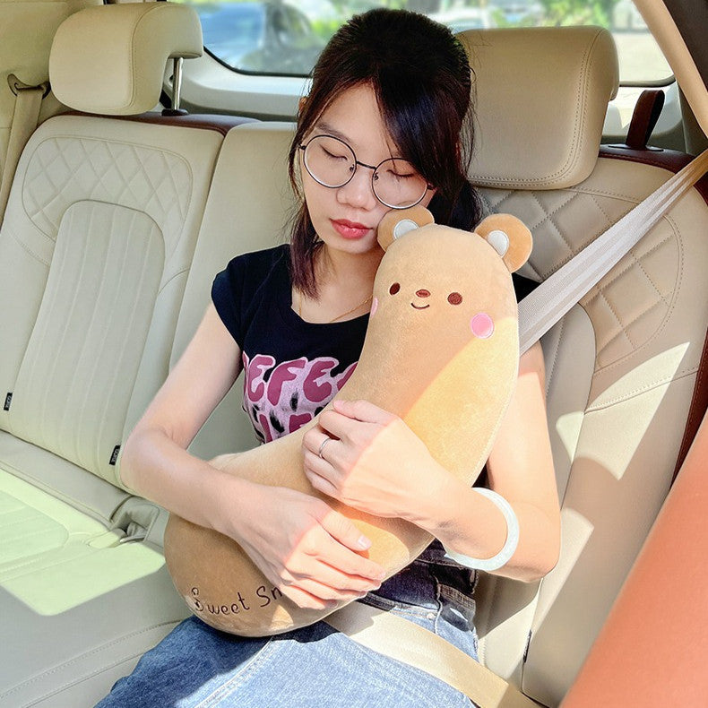 Locaupin Soft Seat Belt Shoulder Pad for Car – Universal Fit, Anti-Chafing Cover for Adults and Kids