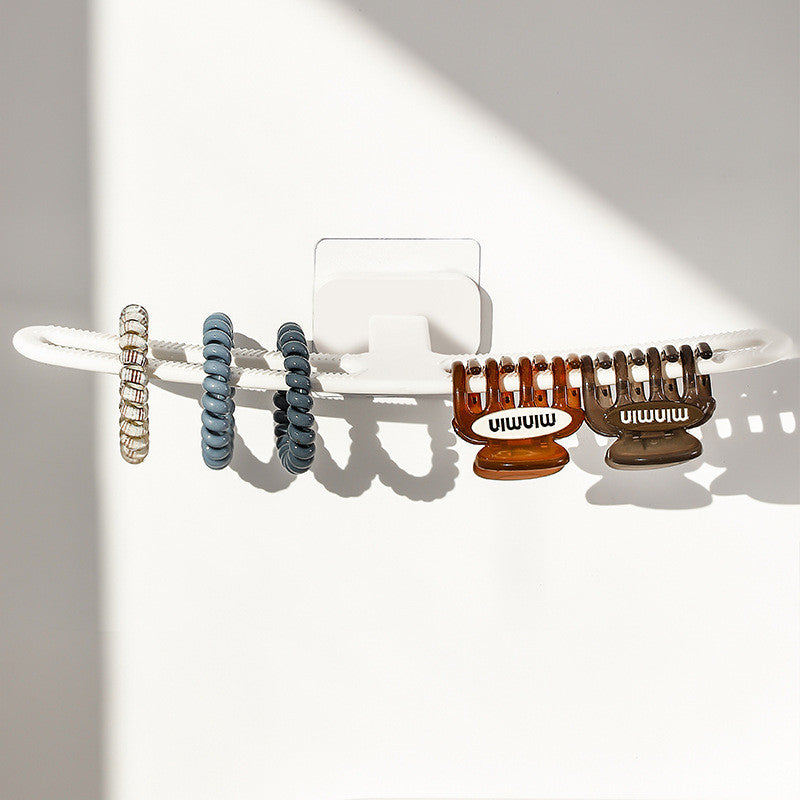 Locaupin Plastic Headband Organizer Stand | Hairband Display Rack | Space-Saving Storage Holder