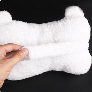 Locaupin Memory Foam Car Neck Pillow & Lumbar Support – Ergonomic Design for Neck & Back Pain Relief