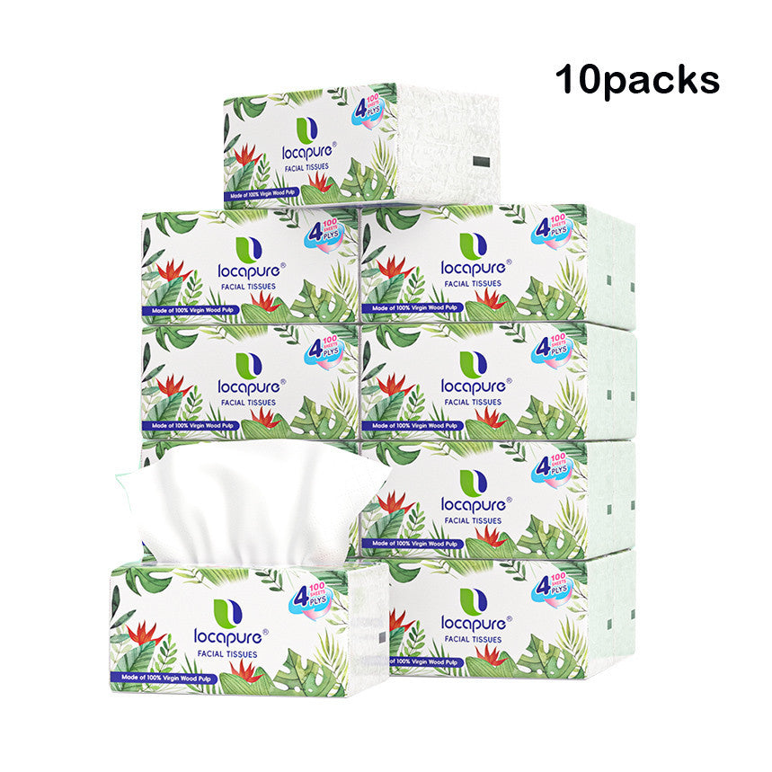 Locaupin Cute Car Tissue Box Organizer Hanging Tissue Holder for Car Visor Seat Back & Armrest Cartoon Design
