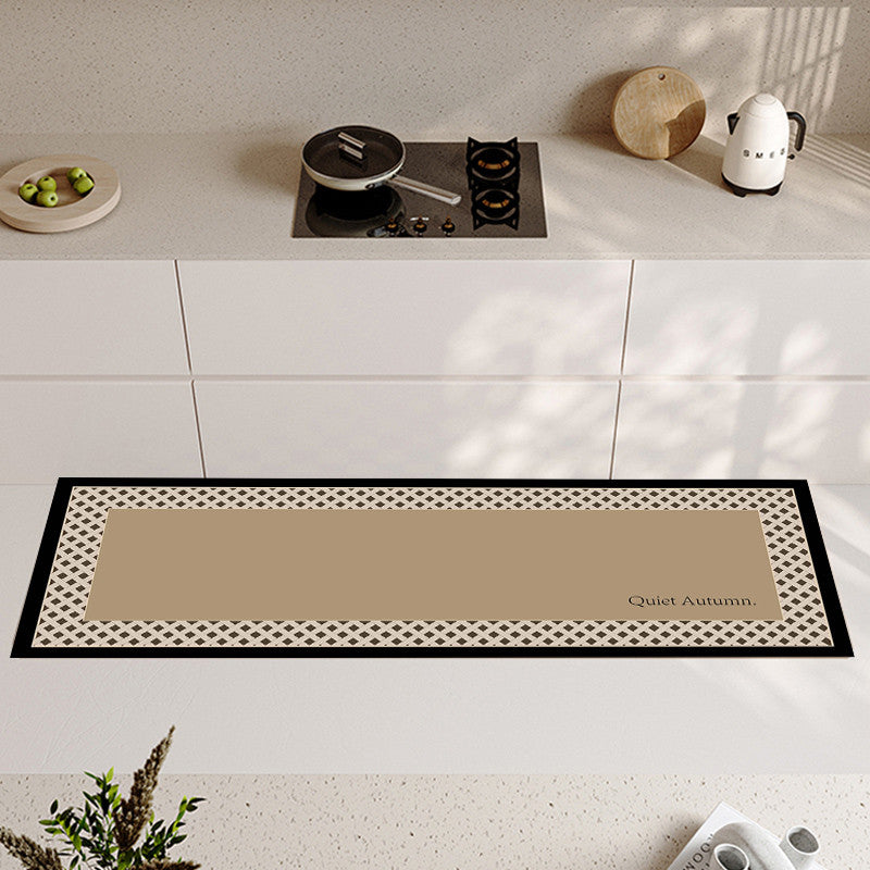 Locaupin Super Absorbent Bath Mat Bathroom Mat Super Absorbent Living Room Floor Mat Rubber Non-Slip Bottom