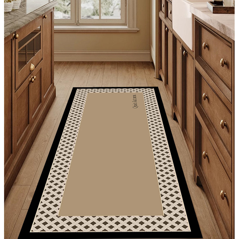 Locaupin Super Absorbent Bath Mat Bathroom Mat Super Absorbent Living Room Floor Mat Rubber Non-Slip Bottom