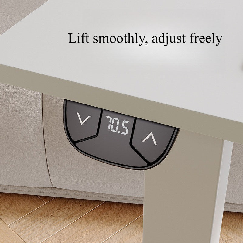 Locaupin Electric Height Adjustable Standing Desk | Ergonomic Sit-Stand Workstationation | Sturdy Frame