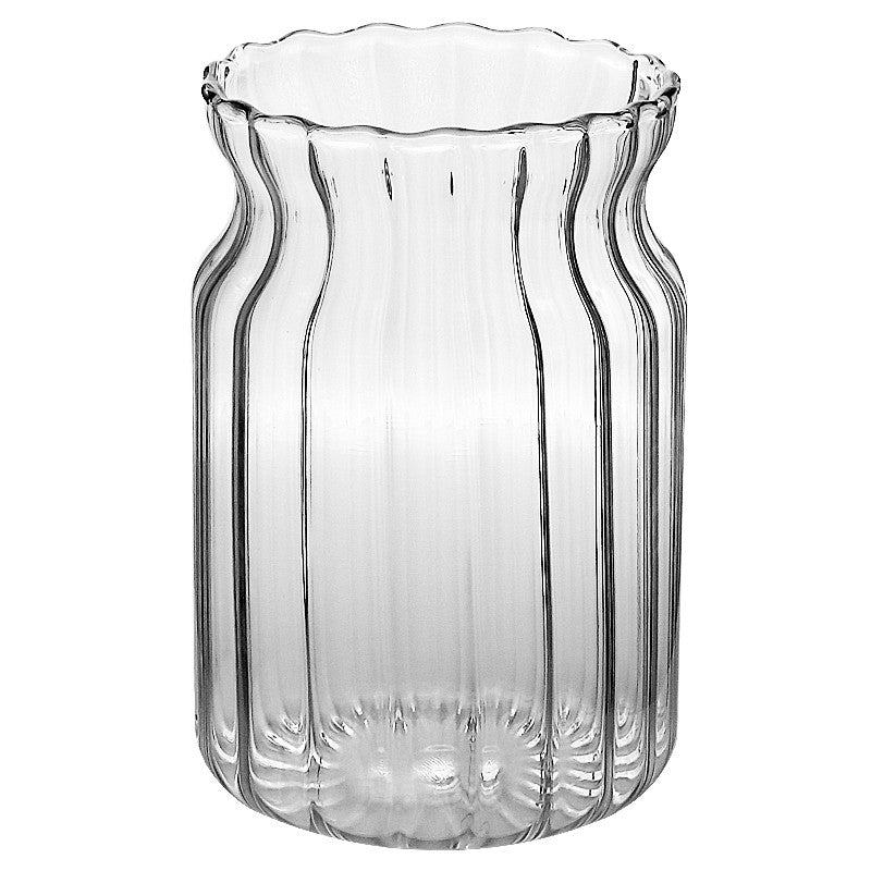 Locaupin 470ML Heat Resistant Healthy Glass Cups,Water Glass,Coffee Cups,Flower Tea Glass, Microwave Safe Glass Tea Cups