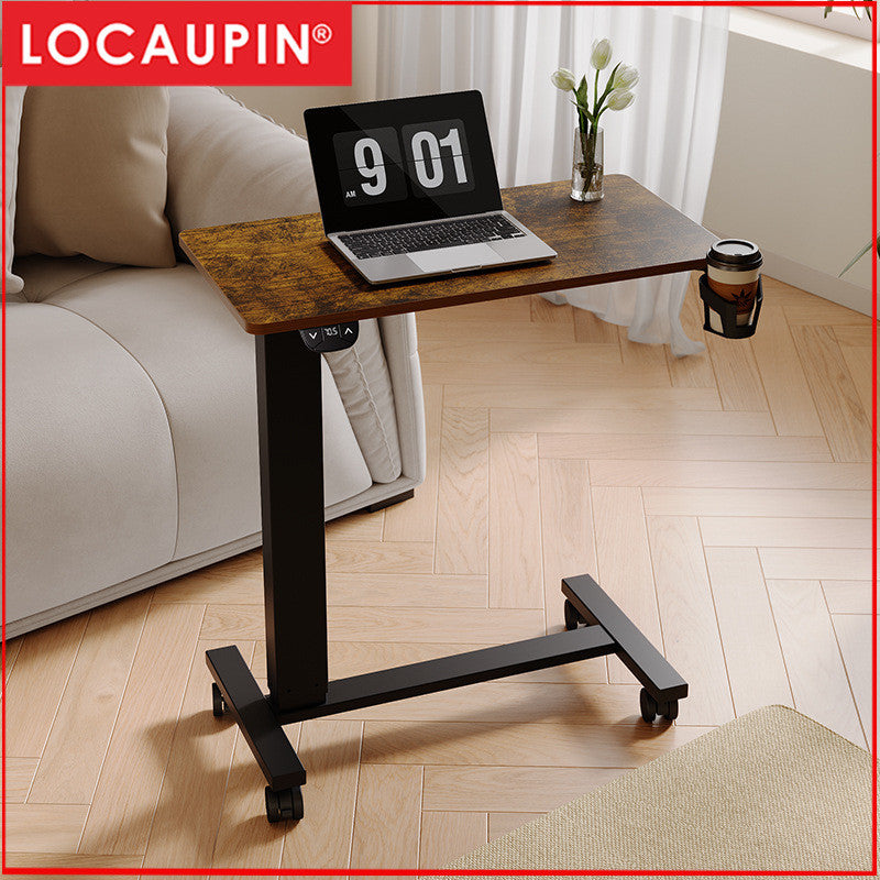 Locaupin Electric Height Adjustable Standing Desk | Ergonomic Sit-Stand Workstationation | Sturdy Frame