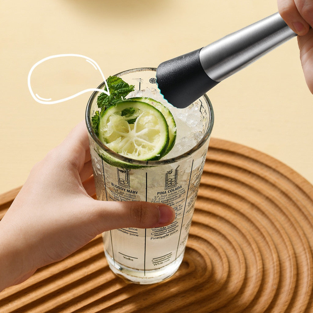 Locaupin 304 Stainless Steel Muddler - Weighted & Non-Slip for Cocktails/Cooking (Dishwasher Safe)